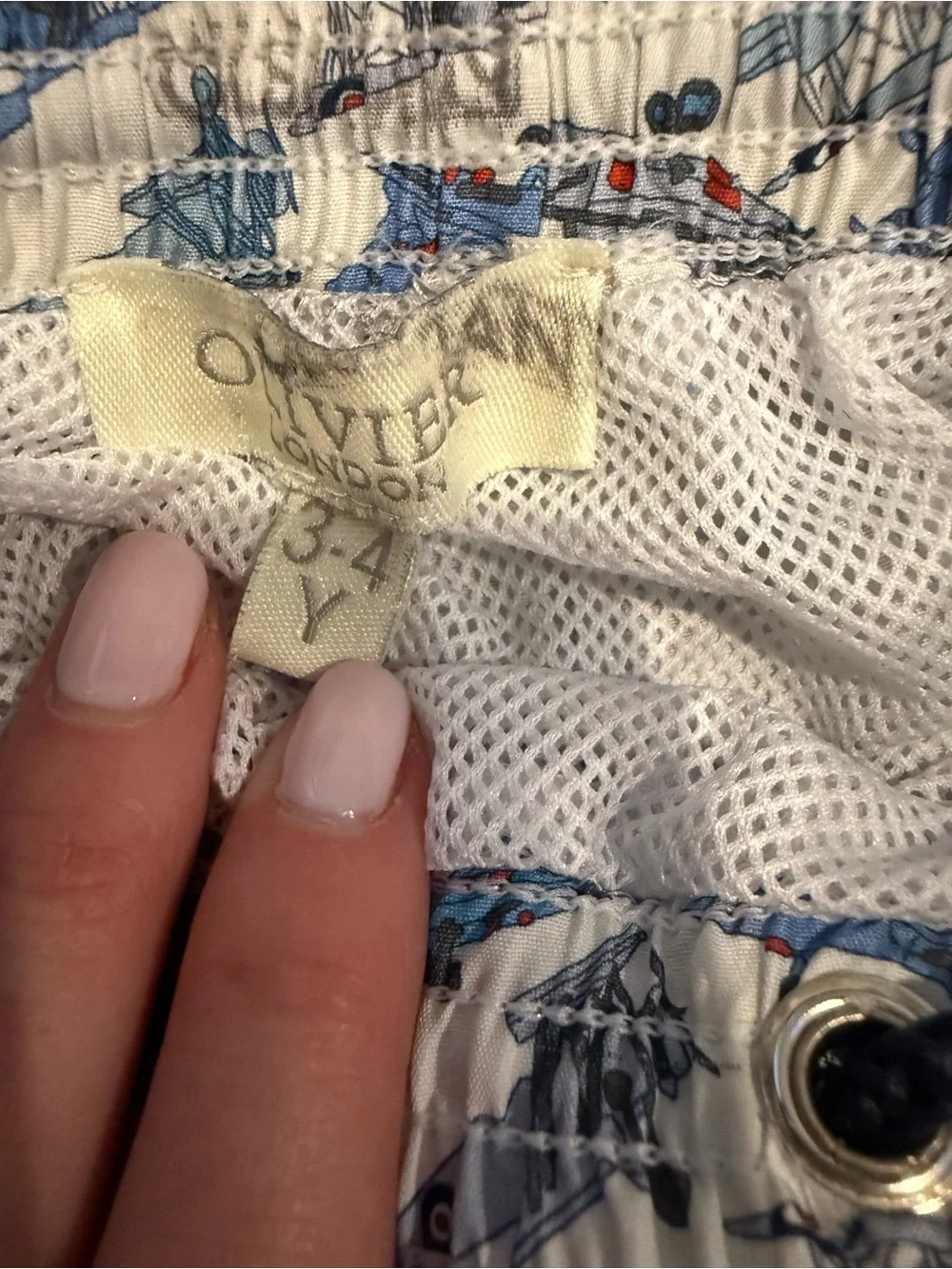 Olivier London Toddler Alexander Swim Shorts in  “Tom Jets
